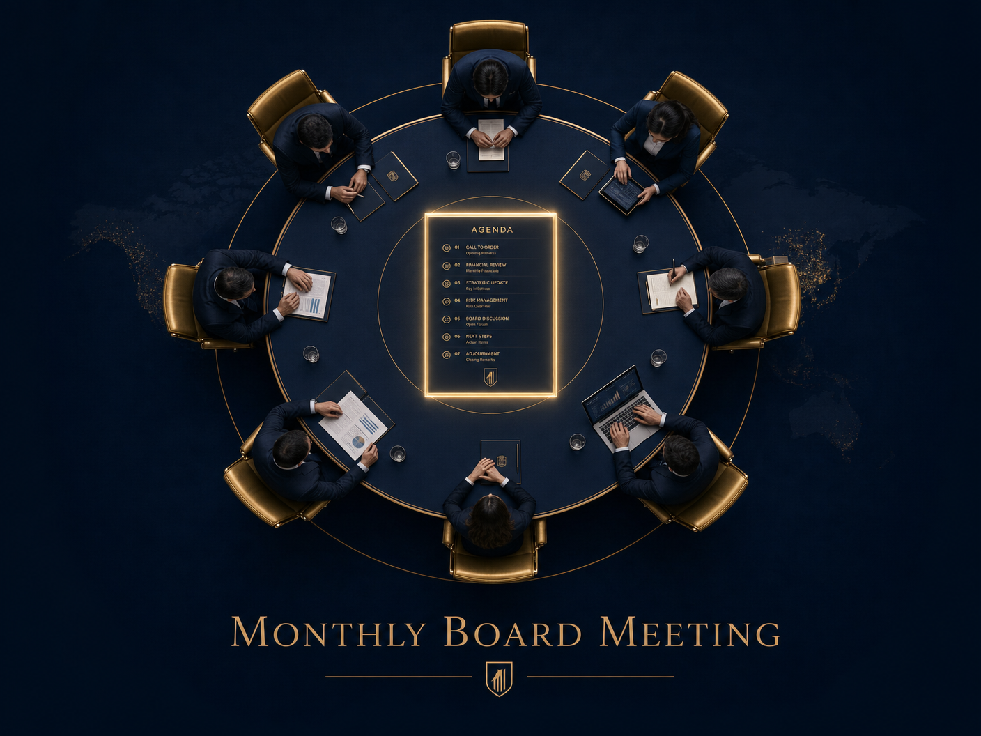 Monthly Board Meeting