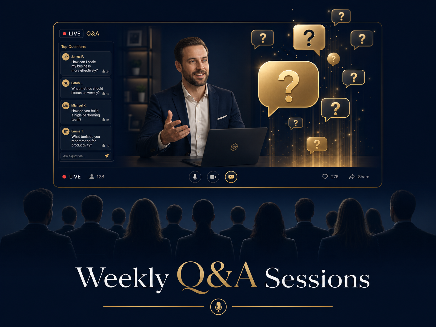 Weekly Q&A Sessions