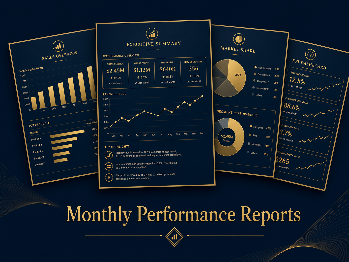 Monthly Performance Reports