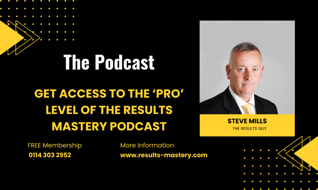 "Your Path to Increased Sales and Profit Begins Here: Unlock More Sales with The Results Mastery Programme!" 22 Podcast
