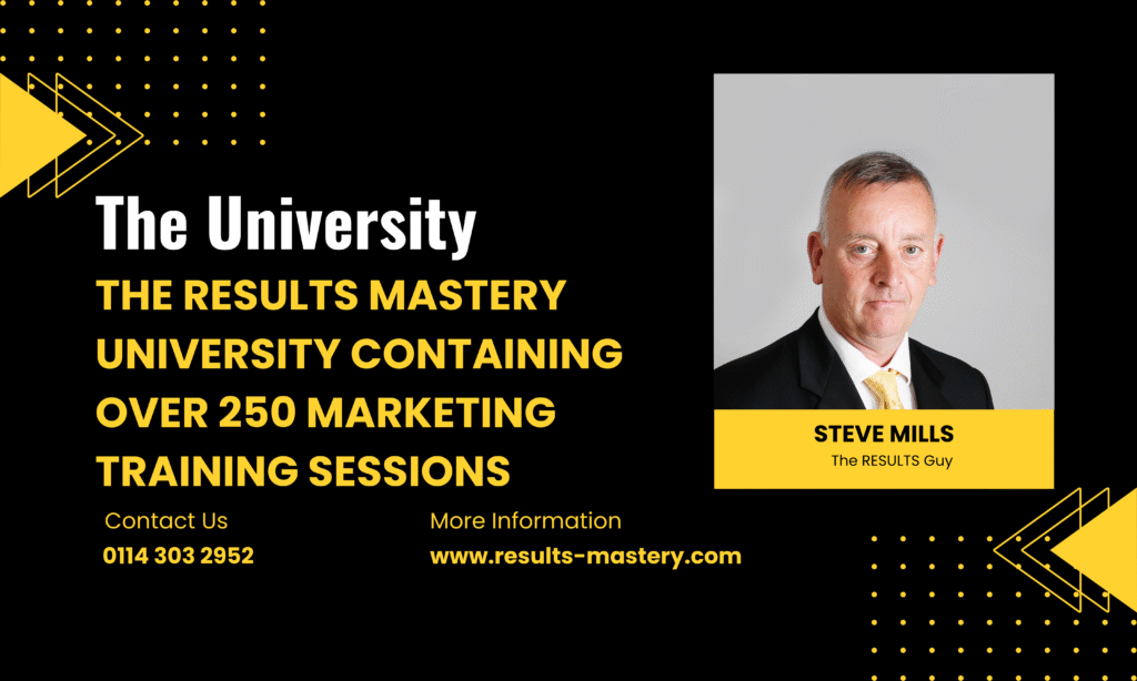 "Your Path to Increased Sales and Profit Begins Here: Unlock More Sales with The Results Mastery Programme!" 17 Results Mastery University
